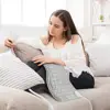 110V-240V Electric Heating Pad Blanket Timer Physiotherapy Heating Pad For Shoulder Neck Back Spine Leg Pain Relief Winter Warm 4