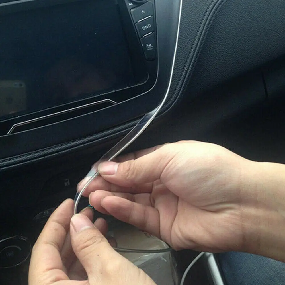 2 м интерьер автомобиля Атмосфера лампы 12V автомобильный гибкий светильник