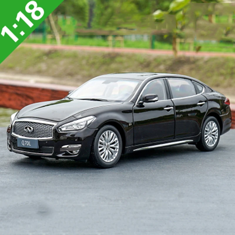 

1:18 sacle original Q70L 2017 simulation alloy car model diecast metal vehicle toy collection souvenir display children kid gift