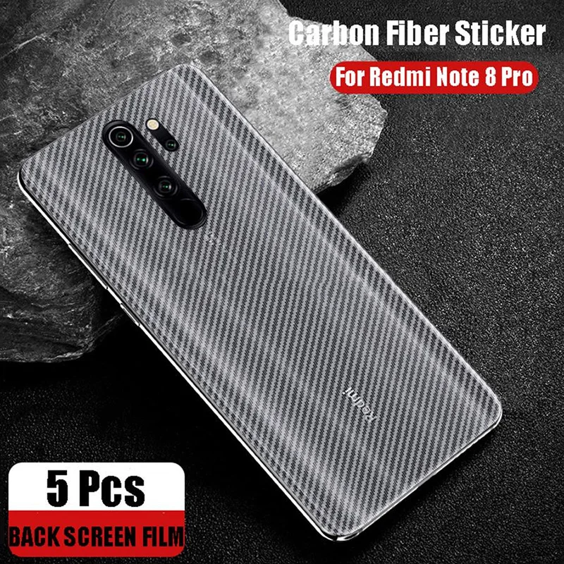 

Carbon Fiber Back Screen Protector Film For Xiaomi Mi 9T 9 8 CC9 Pro Pocophone F1 Redmi K20 Note 10 8 7 6 5 Pro Global Sticker