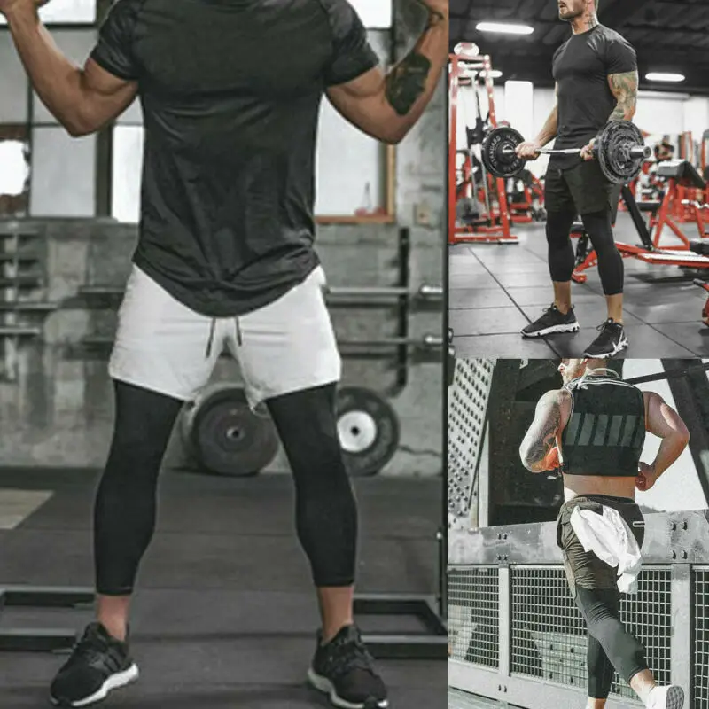 

2019 Brand New Style Men 2 in 1 Breathable Trousers Pants Quick Drying Sportswear With Pockets Solid Sweatpants