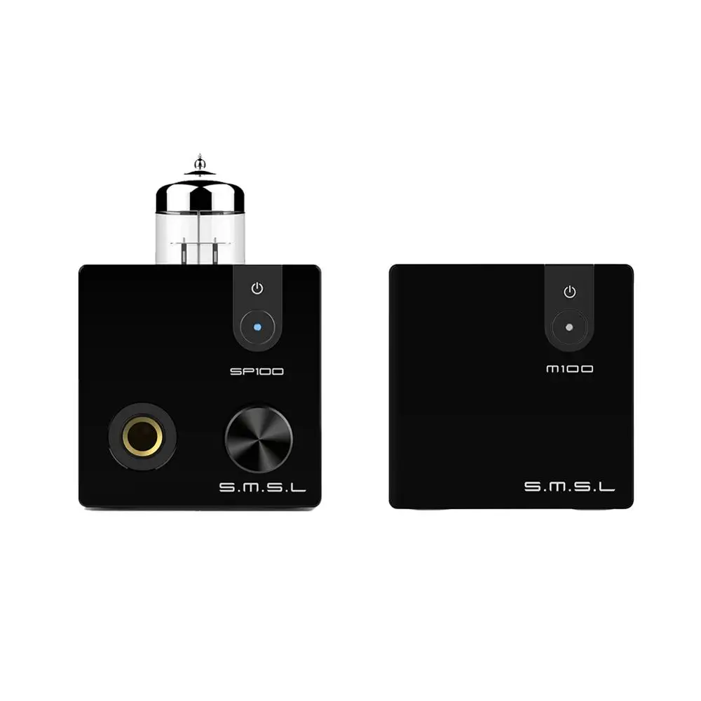  SMSL M100 + SP100 + SA100 Audio DAC USB AK4452 Hifi dac decodificador DSD512 XMOS XU208 tubo amplif