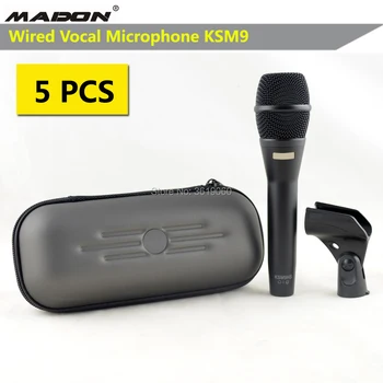 

Free shipping, 5 pcs discount price sale KSM9 , KSM9HS, KSM9/SL , KSM9/CG shurety wired dynamic cardioid wired vocal microphone