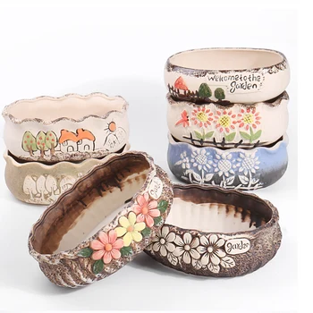 

Multi meat flowerpot silica gel mold DIY flowerpot tool creative personality desktop decoration mold