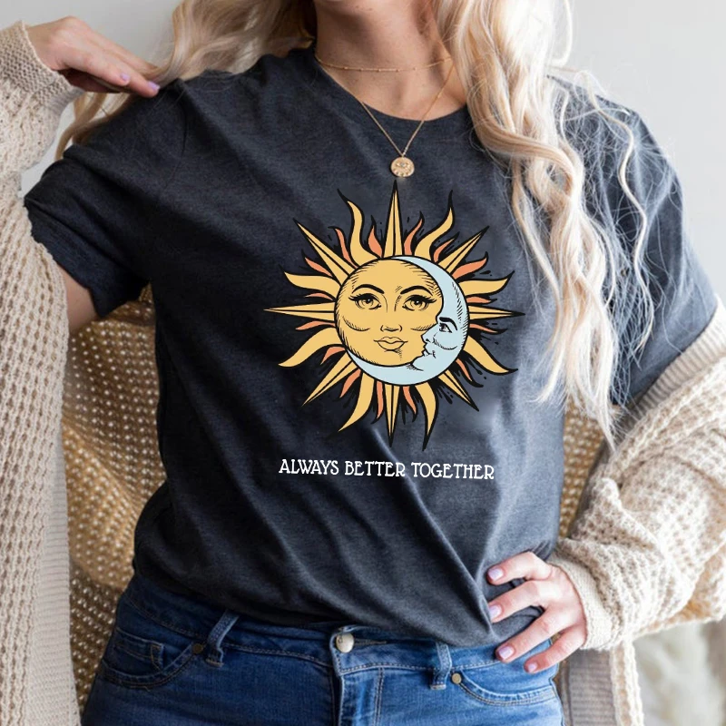 sun moon t shirt