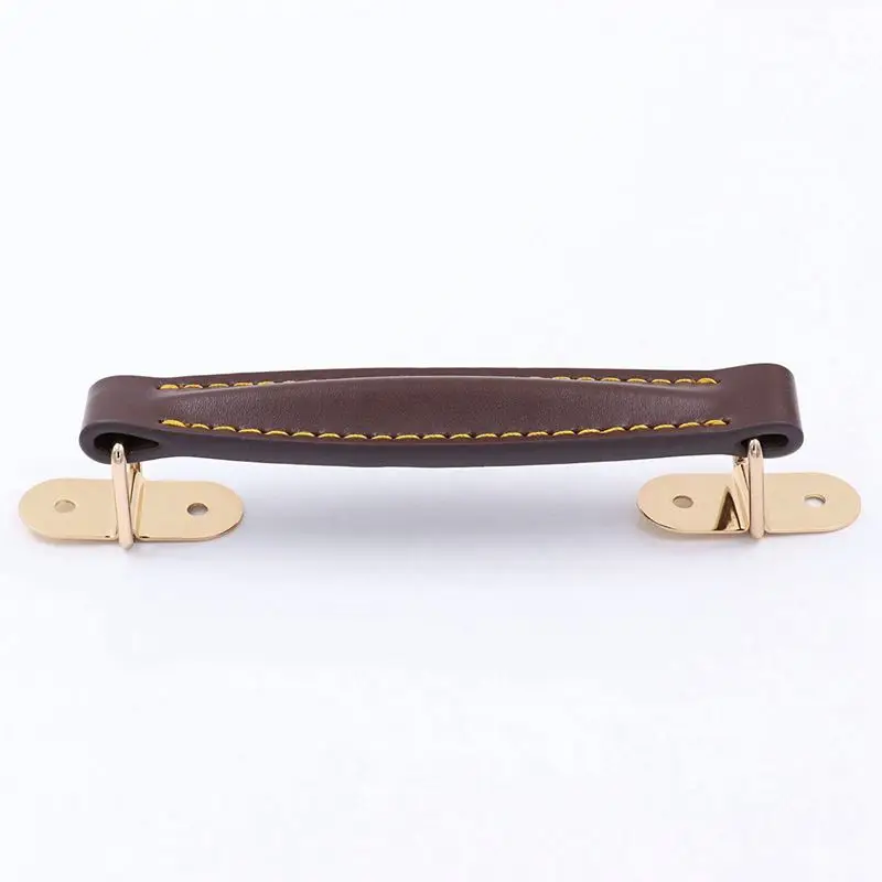 Amplifier Leather Handle Strap For Marshall AS50D AS100D Guitar AMP Speaker Cabinet(Brown)