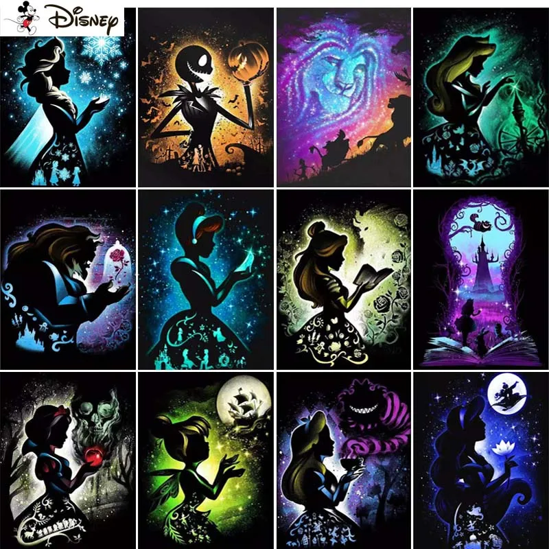 Disney 5D DIY Diamond Embroidery Full Display Cartoon character Diamond Painting Square/Round Rhinestones Decor Art diamond painting