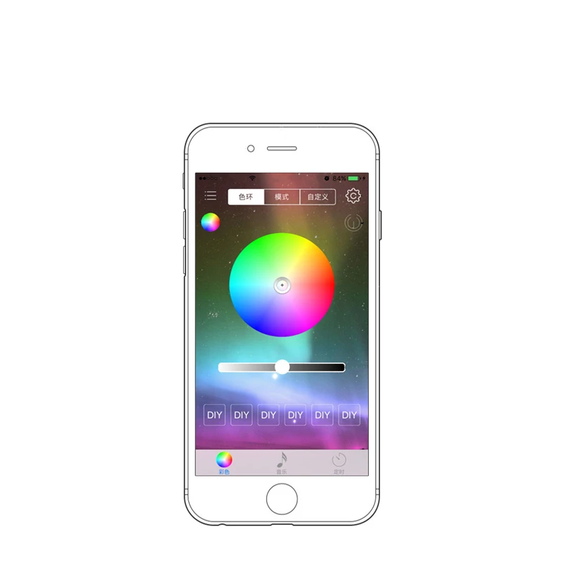 5 компл. Автомобильный интерьерный светильник RGB атмосферный автомобильный светильник s 6 м декоративный светильник холодный цвет телефон Bluetooth управление музыкой Светодиодная лампа