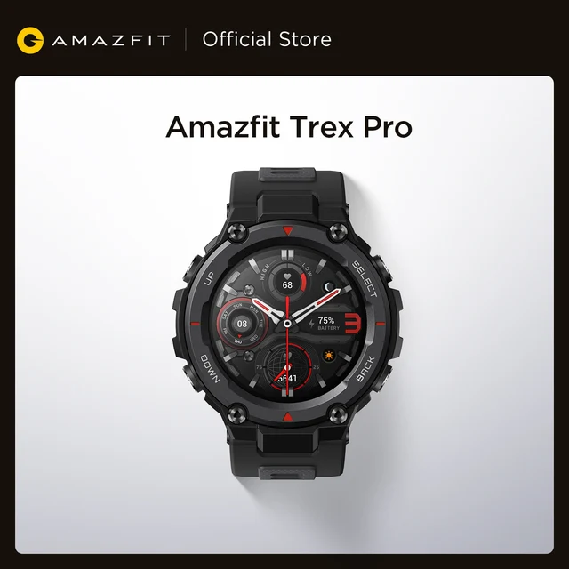 New Amazfit T-rex Trex Pro T Rex Gps Outdoor Smartwatch Waterproof 18-day  Battery Life 390mah Smart Watch For Android Ios Phone - Smart Watches -  AliExpress
