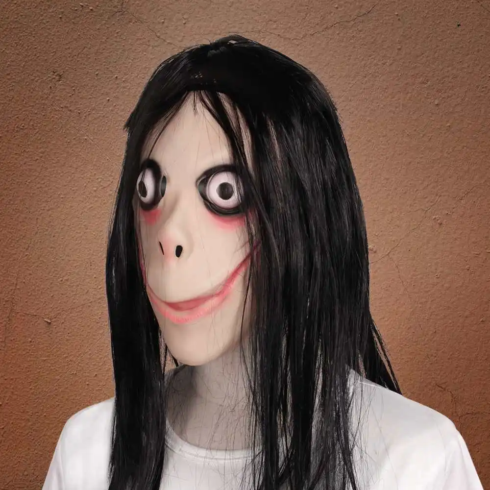 2019 новая игра смерти Момо маска костюм на Хэллоуин страшные игрушки для женщин и