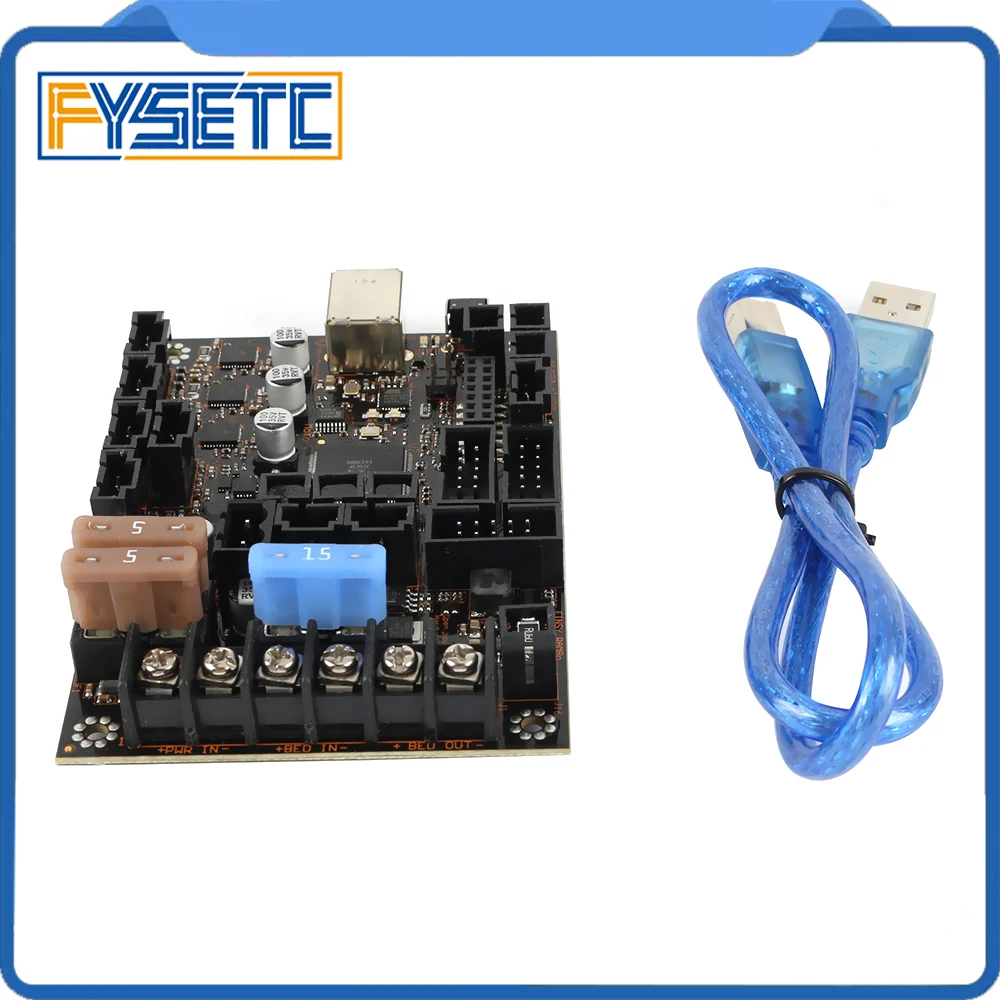 EinsyRambo 1.1b материнская плата Einsy Rambo для Prusa i3 MK3 MK3S с TMC2130 Шаговые драйверы SPI управление 4 Mosfet переключаемые выходы