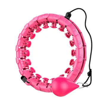 

Adult Intelligent Detachable Hula Hoop 2 in 1 Fitness Loss Weight Waist Abdominal Exercise Gym Equipment Home Training