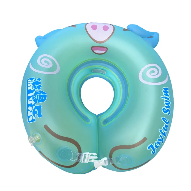 Infant Inflatable Swim Neck Ring Float Rings for Baby Growth Bathing Swimming Pool Accessories for Newborn Aged 3-12 Months 1
