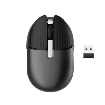 

Bluetooth Wireless Mouse For Mac IPad Android Rechargeable 2.4GHz PC Dual Mode Silent Mice For Notebook Laptop