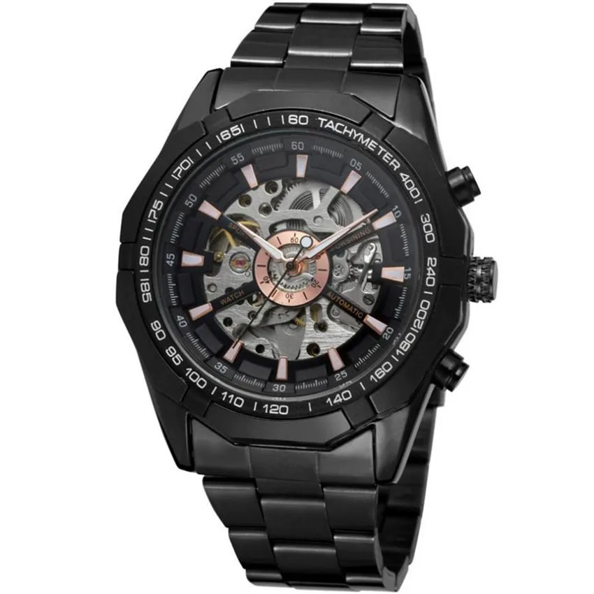 

2019 business watch men Automatic Luminous clock men waterproof Mechanical watch top brand relogio masculino Top Brand Luxury