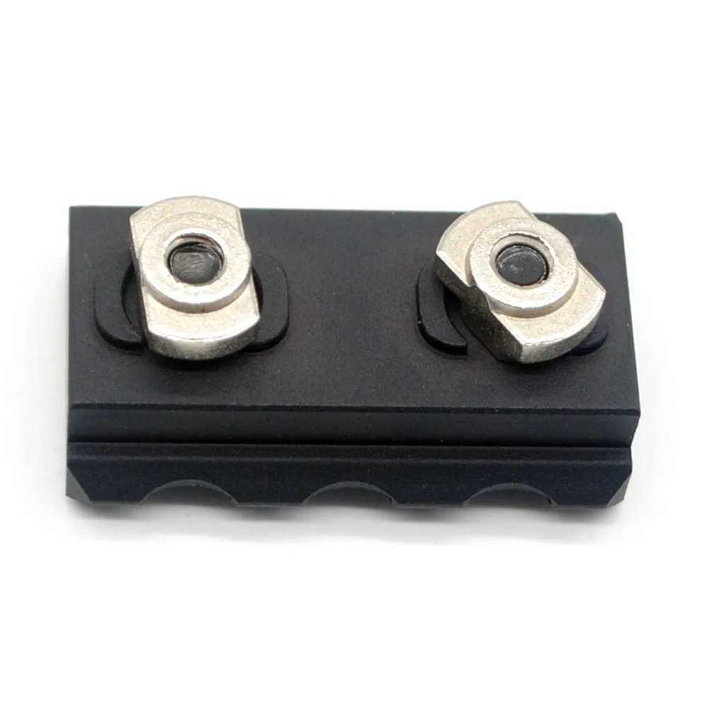 TriRock 3 слота/36 мм M-lok рельсовые секции Piatinny/Weaver Mount Segment Fit M-lok Handguard Attachment_Black/Red/Tan цвета