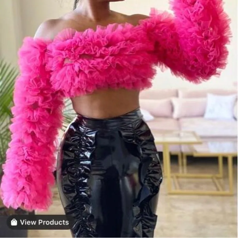 Roupa feminina blusas mujer de moda короткая женская блуза blusa feminina легкий топ с открытыми плечами на заказ Радужный женский топ
