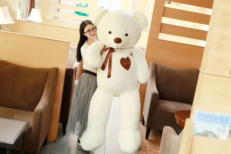 [Распродажа] милый плюшевый медведь игрушка Miss Bear 80 см кукла-обработка настраиваемый логотип рекрут агенты