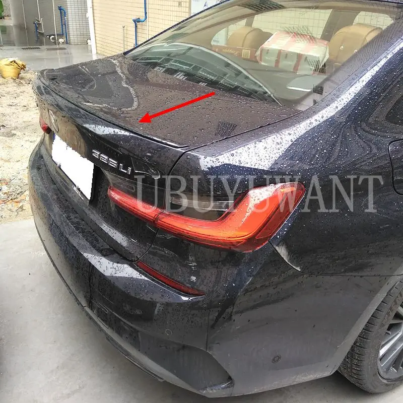 

UBUYUWANT For BMW 3 Series G20 320i 330i 2019-2020 ABS Plastic Exterior Rear Spoiler Tail Trunk Boot Wing Decoration Car Styling
