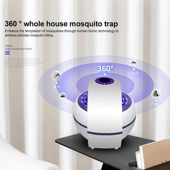 

Led Usb Mosquito Killer Lamp Photocatalyst Fly Killer Light Inhalation Pest Killer Fly Bug Repellent No Radiation