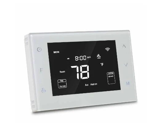 Haozee Z Wave Plus тепловой насос программируемый термостат применяется для управления системой теплового насоса - Цвет: White Color