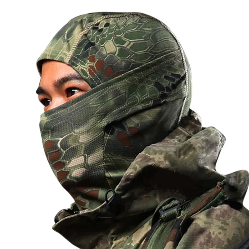 

AISPORT Men Boy Tactical Outdoor Airsoft Ski Quick-drying Hood Balaclava Hide Full Face Mask 5 Colors Outdoor