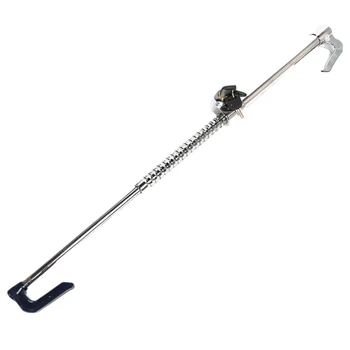 

Brake Pedal Steel Retractable Car Universal Heavy Duty Steering Wheel Lock With 3 Keys Truck Clutch Anti Theft Auto Security