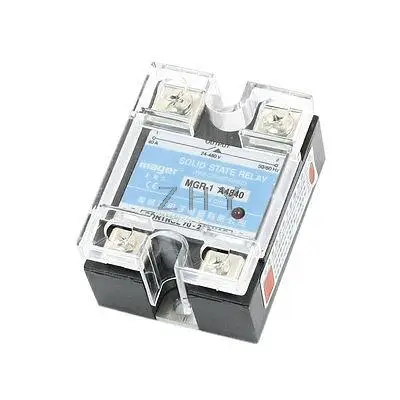 

AC to AC 70-280V 24-480V 40A 4 Screw Terminal Single Phase Solid State Relay