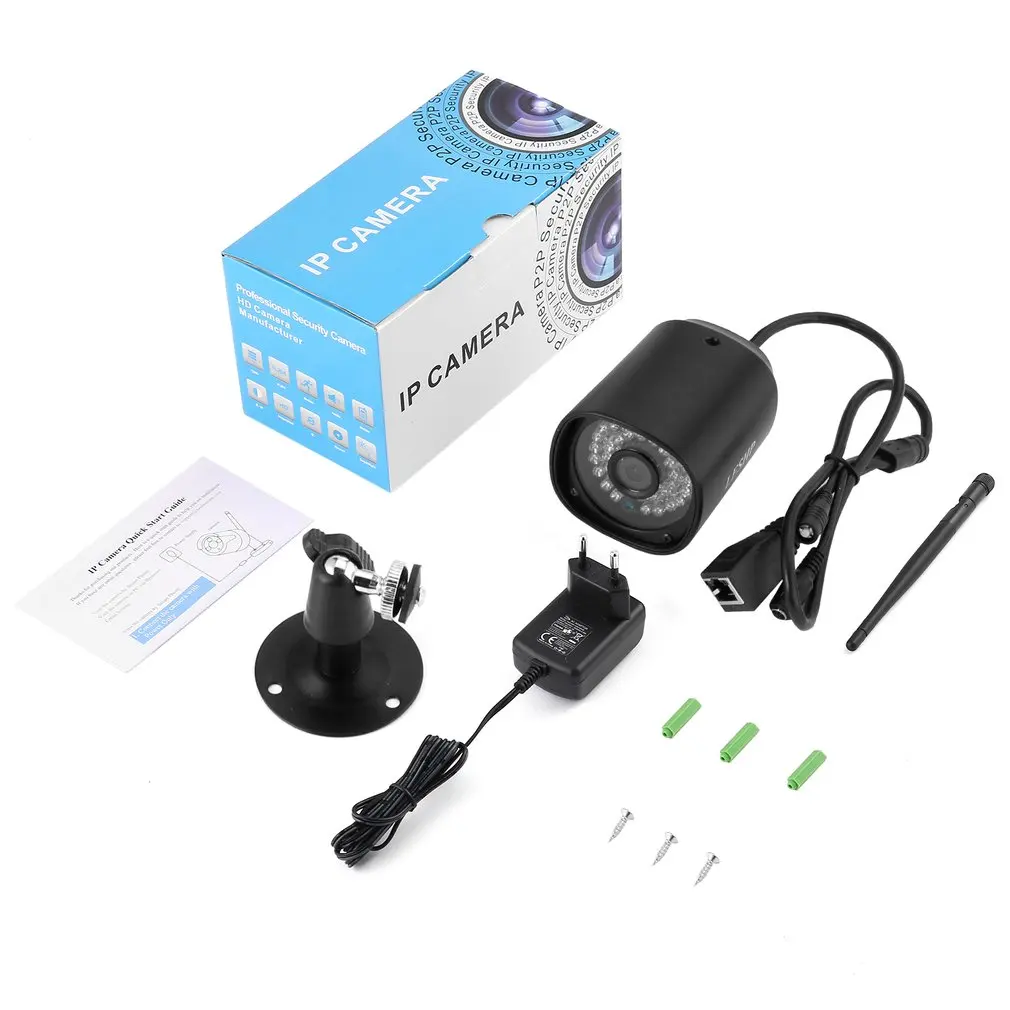 

LESHP HW21 1080P 2.0 Megapixel Progressive CMOS Sensor 36pcs IR LED With WIFI Color CCD IP Camera for Home Security