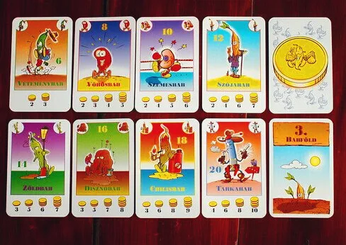 Bohnanza версия настольной игры для 2-7 игральных карт для детей отправить инструкции на английском
