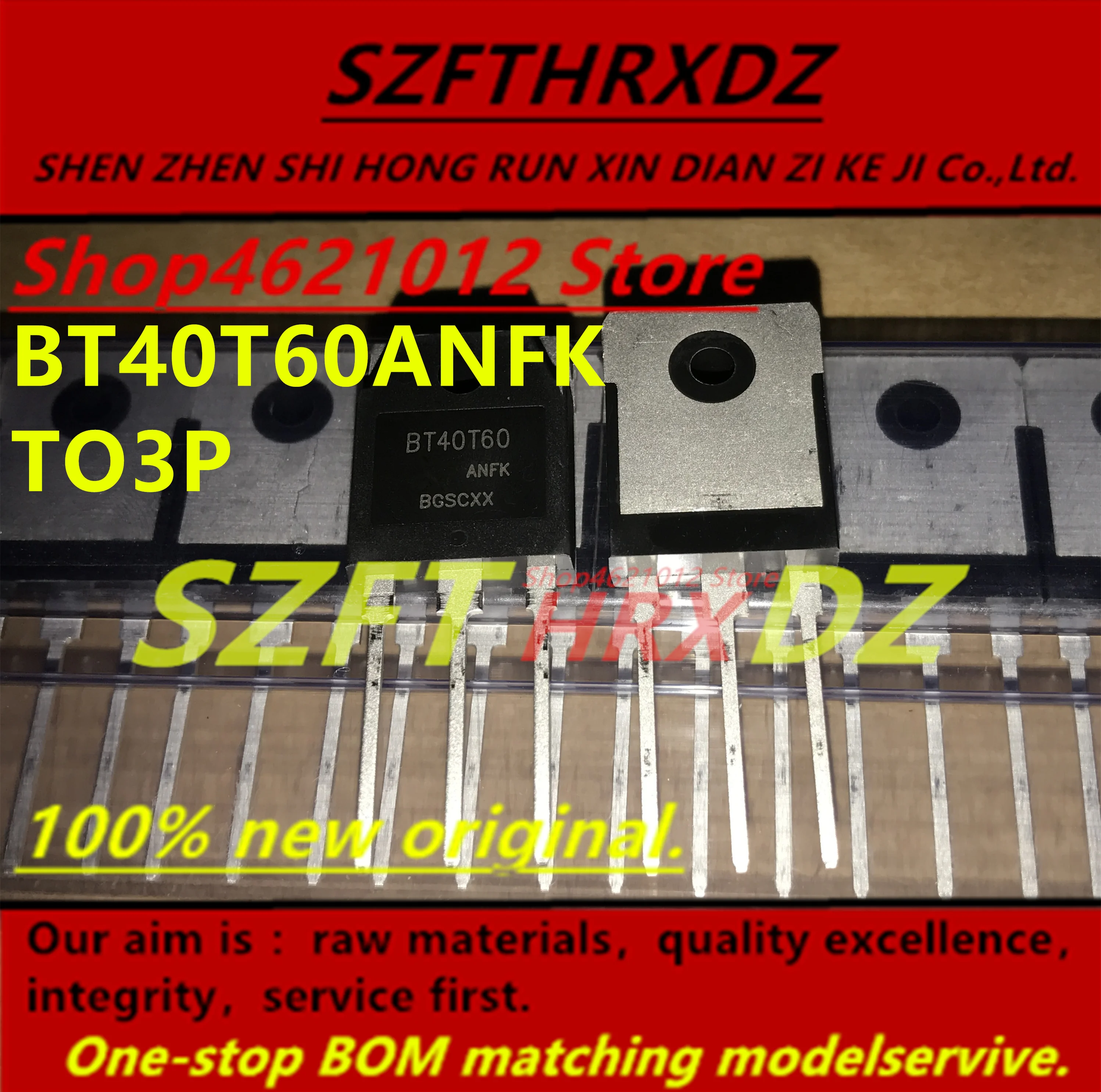 

SZFTHRXDZ 100% new original 2018+ (10PCS-30PCS) BT40T60ANFK BT40T60ANF BT40T60 40A 600V TO3P