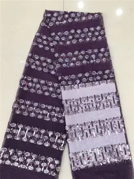 

Luxury African Net French lace Fabric Mesh fabric for nigerian lace fabric wedding PDN765(5yards/lot)