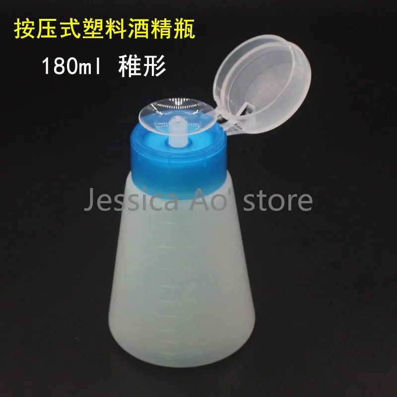 180ml Press Type Alcohol Bottle Anti Corrosion Anti-static Washing Water Bottle Automatic Water Outlet Flux Rosin Bottle