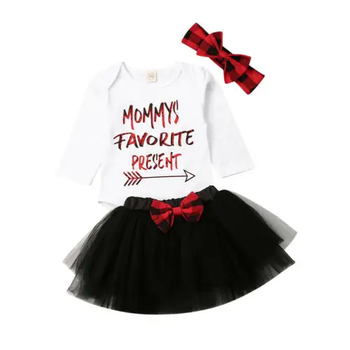 Emmababy платье на день рождения для маленьких девочек комбинезон с длинными рукавами и буквенным принтом юбка-пачка повязка на голову, комплект одежды на осень - Цвет: Белый