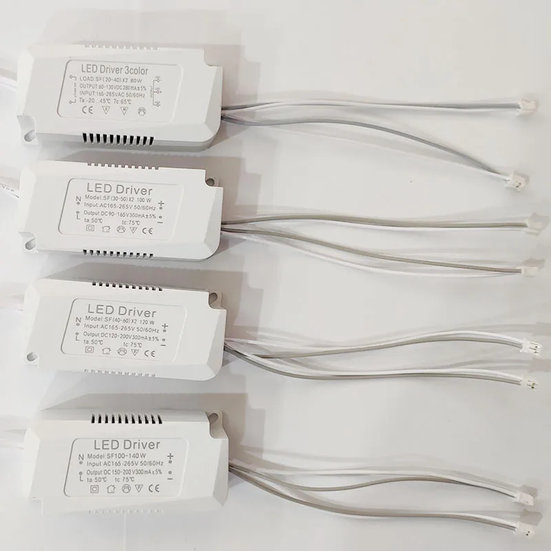 양방향 LED 조명용 LED 드라이버 어댑터, LED 천장 조명 교체용 비절연 변압기, 60W, 80W, 100W, 120W, AC220V