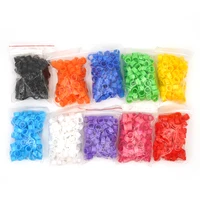 100 Pcs Pigeon Foot Rings No Words and Numbers Birds Colored Rings Birds Training Supplies Inner Diameter 8mm Identify Pigeons 1