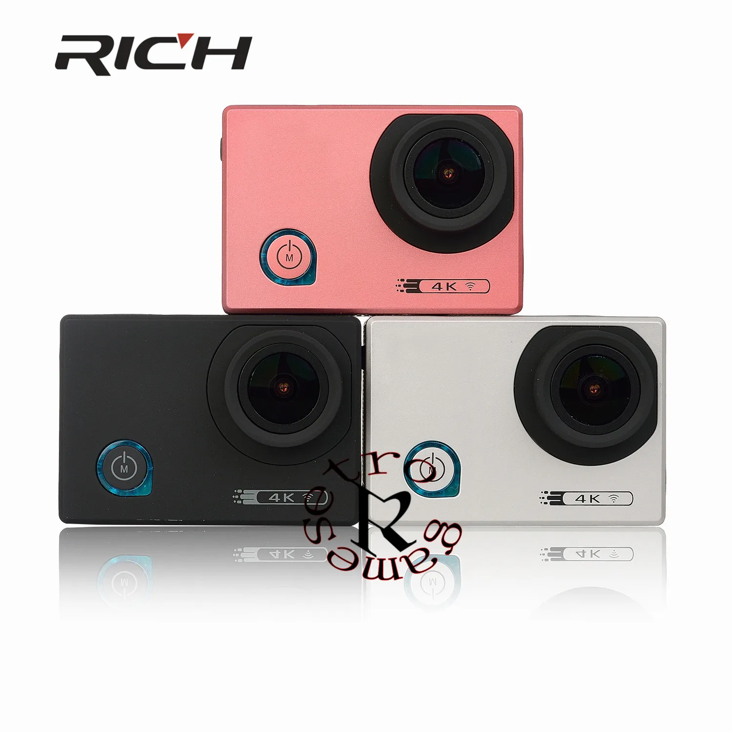 SOOCOO C50 Action 4K 24fps Sports Camera Wifi Gyro Adjustable Viewing angles NTK96660 30M Waterproo