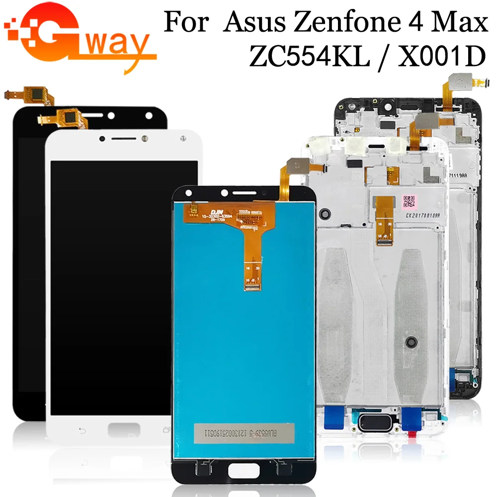Оригинальный ЖК-дисплей 5 ''для Asus Zenfone 4 Max ZC554KL сенсорный экран дигитайзер ZenFone