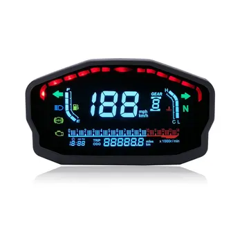 

Motorcycle Modified Color Screen LCD Digital Instrument Shockproof Anti-glare Professional LED Speedometer Odometer