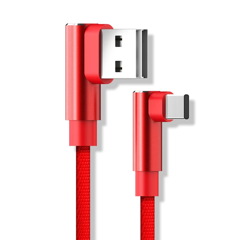2.4A USB Type C кабель для передачи данных нейлоновая оплетка быстрый зарядный Huawei P30 Pro