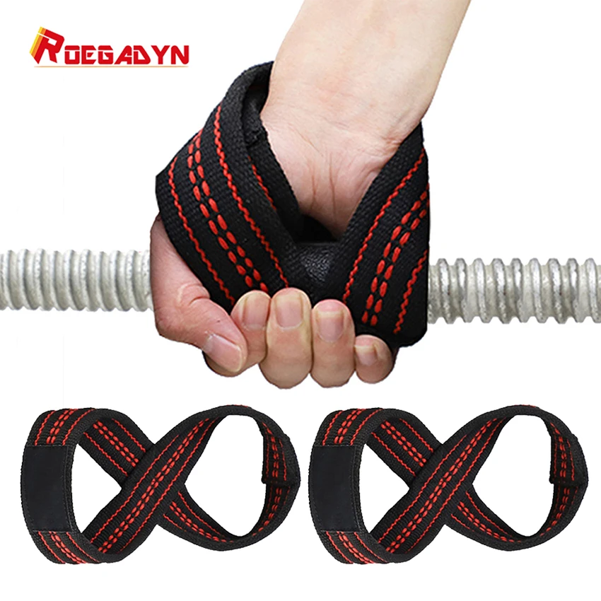 Roegadyn Deadlift Gym Wrist Wrap Fitness Wrist Support Lose Weight