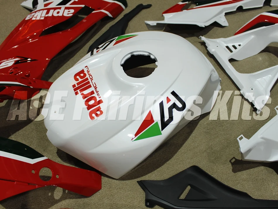 Высокое Качество Инъекции обтекатель комплект подходит для Aprilia RS125 06 07 08 09 10 11 RS4 RSV 125 2006 2009 2011 Обтекатели на заказ красный белый