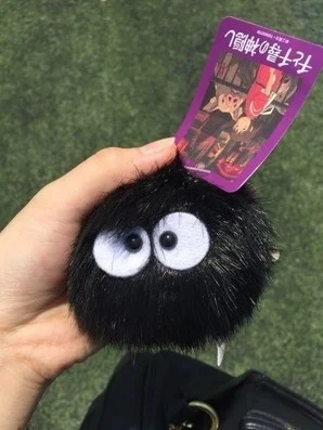 Японское аниме Tonari No Totoro Унесенные призраками черные угольные брикеты мяч плюшевые мягкие игрушки для детей 4 см