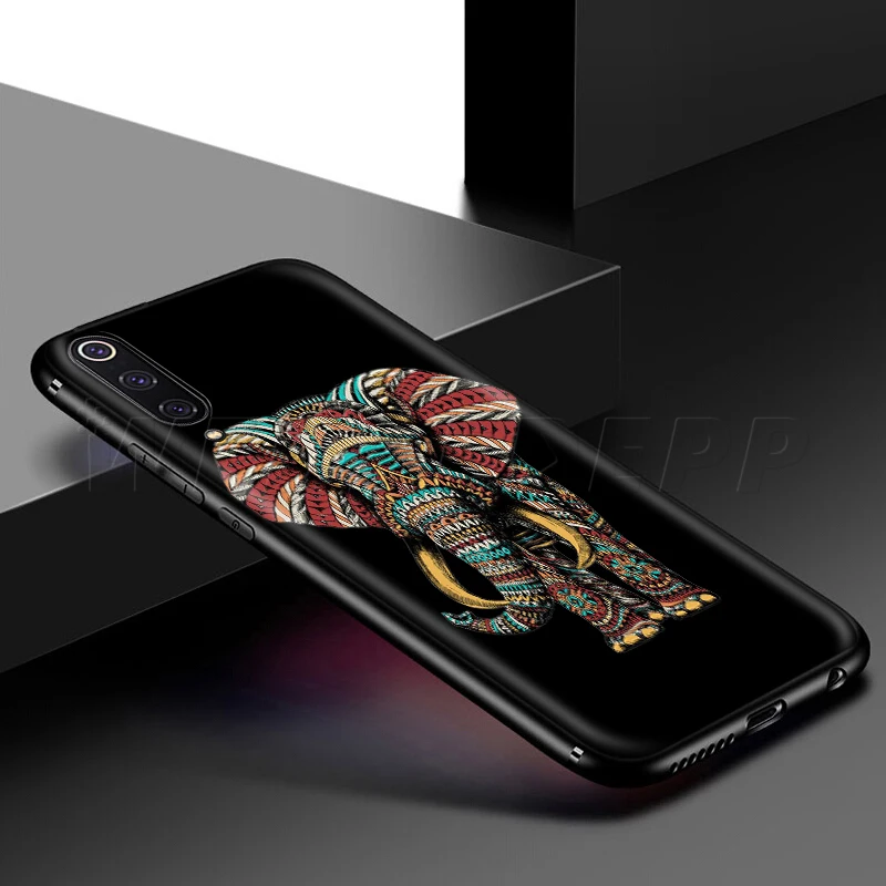 Webbedepp индийских животных Тотем слона чехол для samsung Galaxy S7 S8 S9 S10 Edge Plus Note 10 8 9 A10 A20 A30 A40 A50 A60 A70