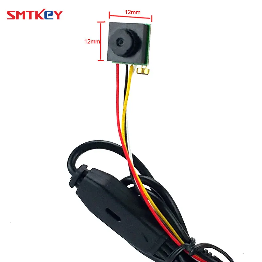 SMTKEY Small mini size 800TVL CMOS Color CCTV Camera FPV Camera