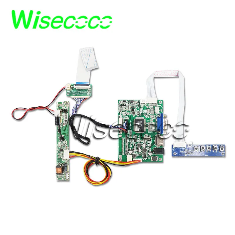 Wisecoco 10.1 Polegada 1280x720 Tft Ips Display Lcd Lvds 40 Pinos Controlador Placa 750 Nits Alto Brilho Ângulo de Visão Completa - Imagem 6