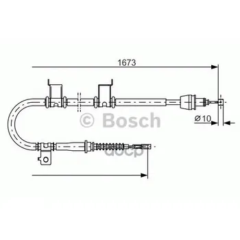 

Cable Stoyan TORM Lev back Kia Ceed Bosch art. 1987482361