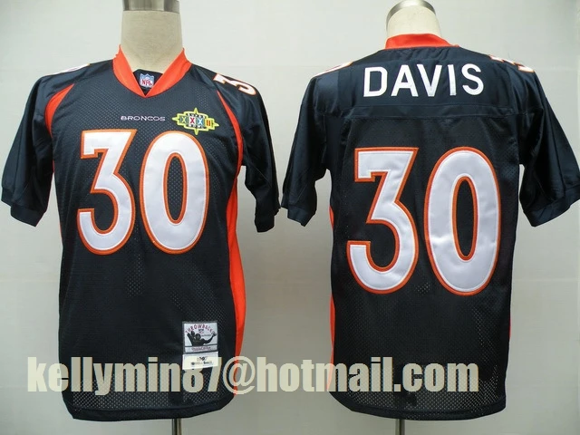Stitiched, Denver, Dennis Smith, John Elway, Terrell Davis, Steve Atwater, Shannon Sharp, Peyton Manning, Throwback Jersey - Цвет: Зеленый
