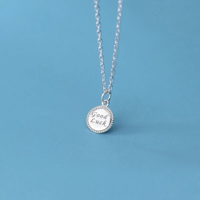 925 серебряные монеты ecklace панк серебряные ювелирные изделия удача колье-чокер богемные колье винтажная бижутерия Ромашка Колье в стиле бохо