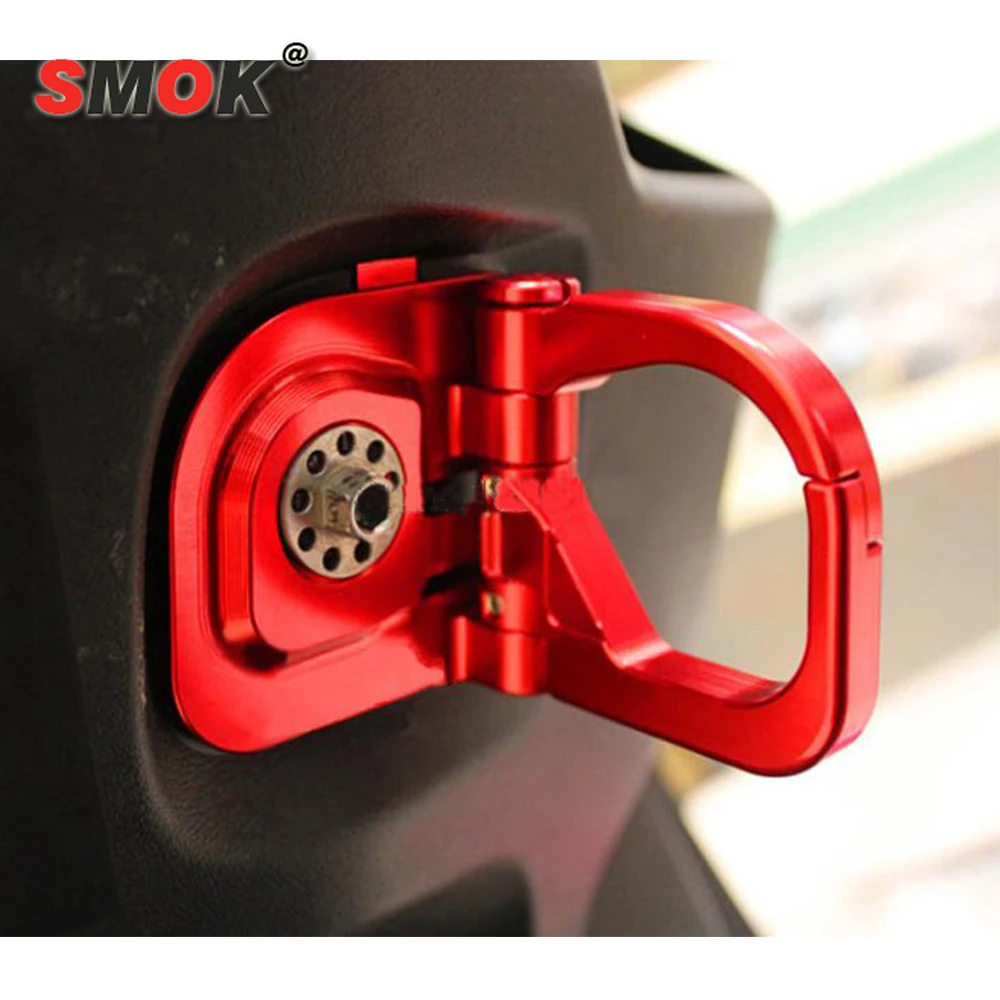 SMOK Motorcycle Accessories CNC Aluminum Motorcycle Bike Hook Carry Helmet Luggage For Yamaha BWS R 125 CYGNUS 125 2016-2017 SMOK Motorcycle Accessories CNC Aluminum Motorcycle Bike Hook Carry Helmet Luggage For Yamaha BWS R 125 CYGNUS 125 2016-2017